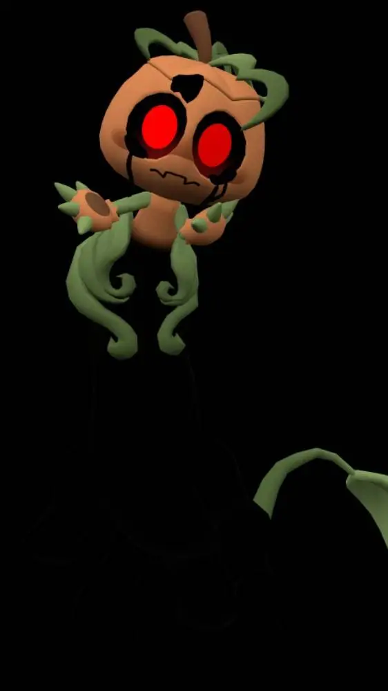 ai character: twisted Gourdy  background