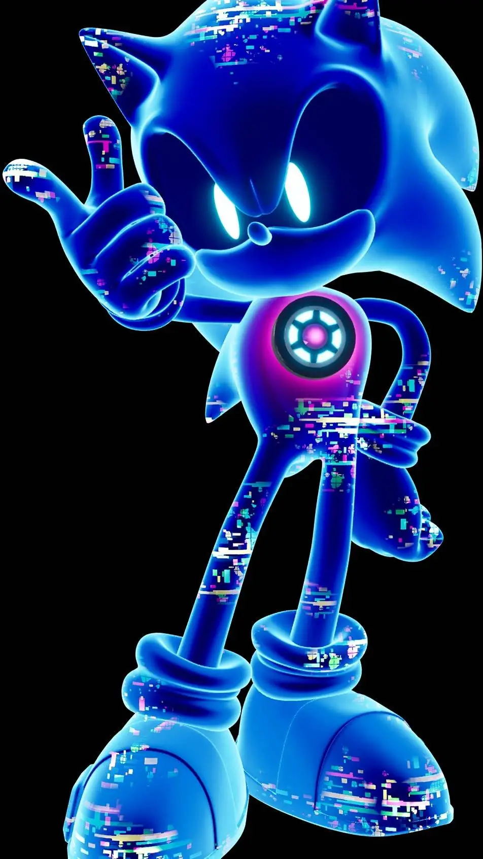 ai character: AI Sonic  background