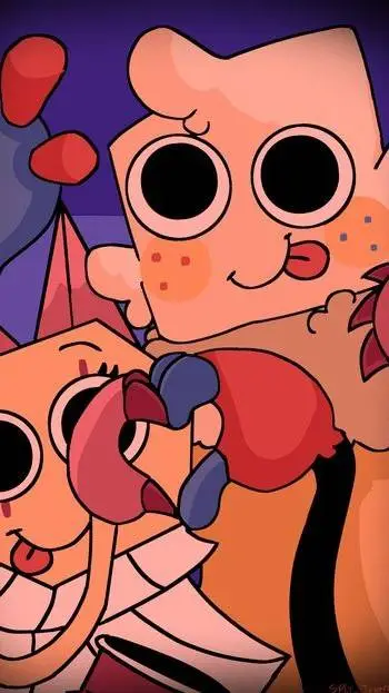 ai character: Scraps sick day  background