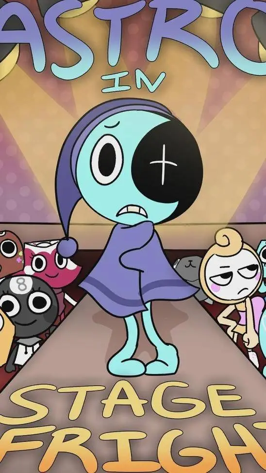 ai character: Astro's sick day  background