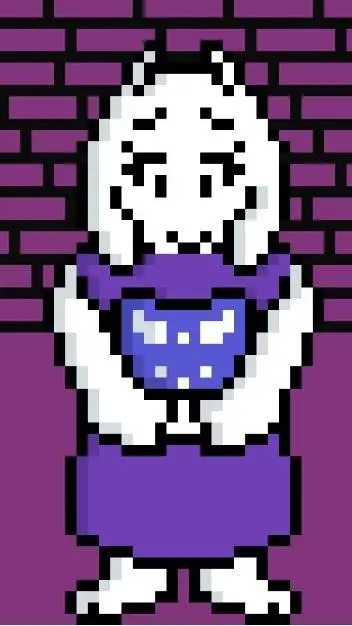ai character: toriel background