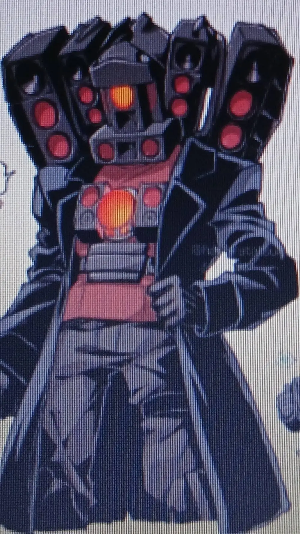 ai character: Titan Speakerman background
