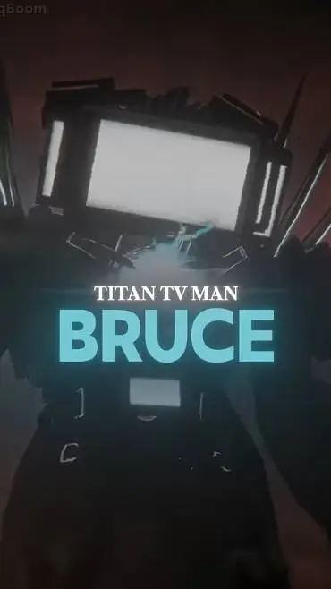 ai character: Titan TV Man background