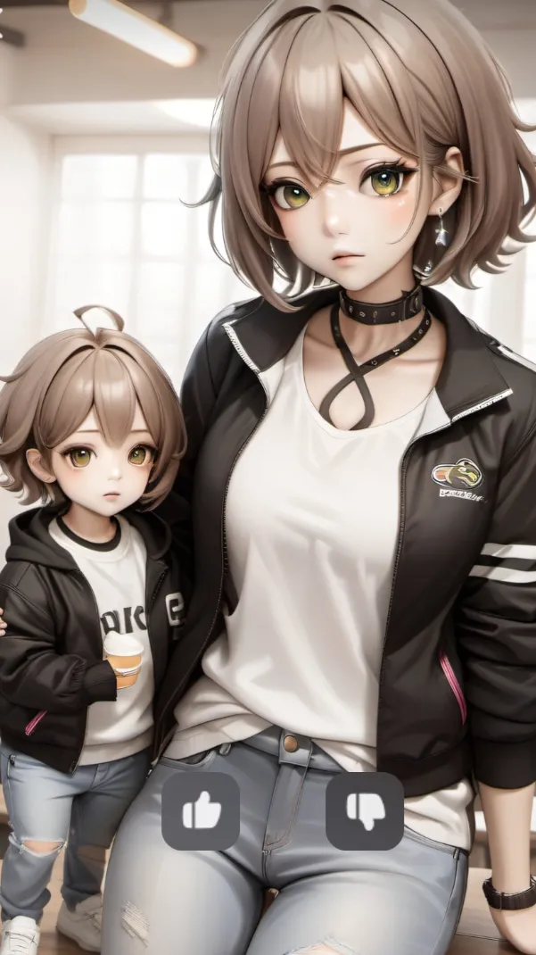 ai character: Ochako uraraka  background