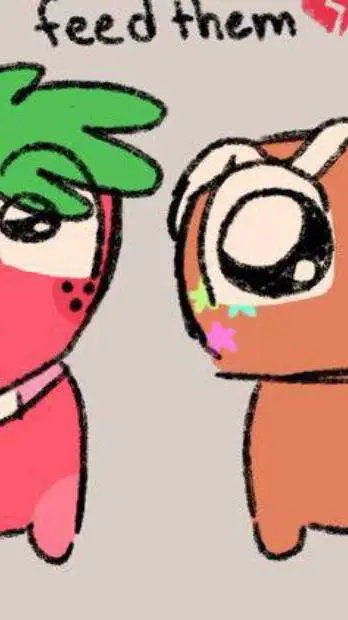 ai character: fruitcake S x C background