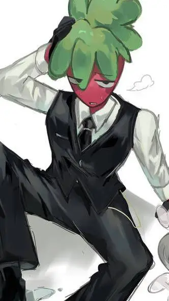 ai character: butcher sprout background