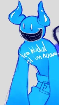 ai character: 🩵bluudud🩵 background