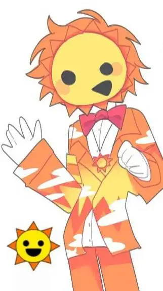 ai character: ☀️💛Mr, sun💛☀️ background