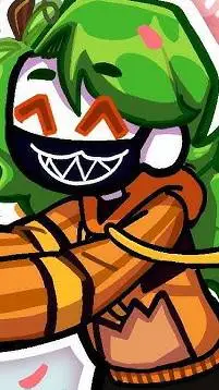 ai character: my pook smokeebee💚 background