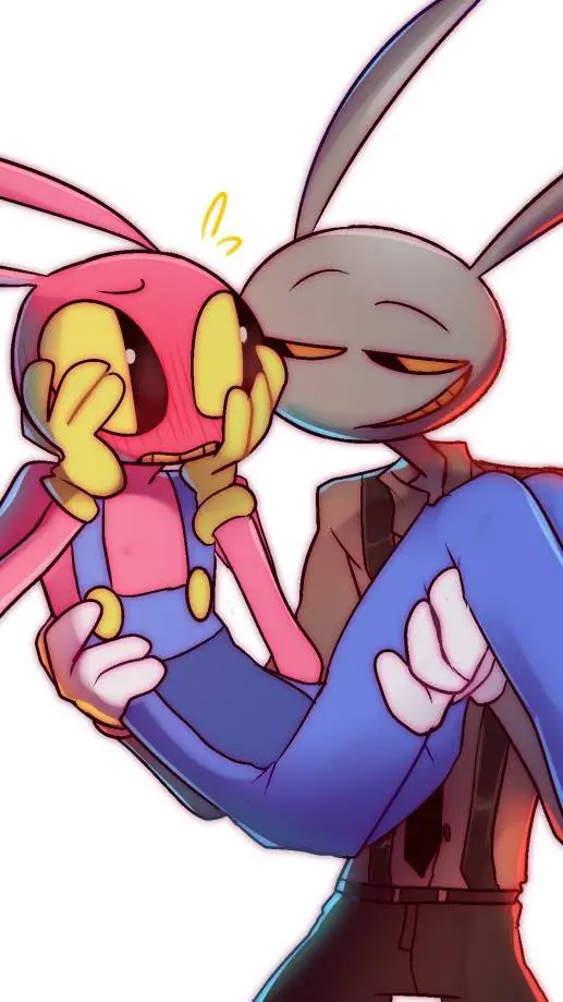 ai character: 💜jax💜X❤jax❤ background