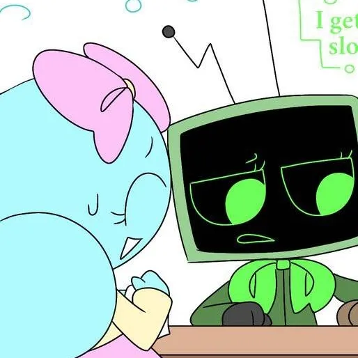 chat with ai character: 🩵🫧 bubble_vision📺💚