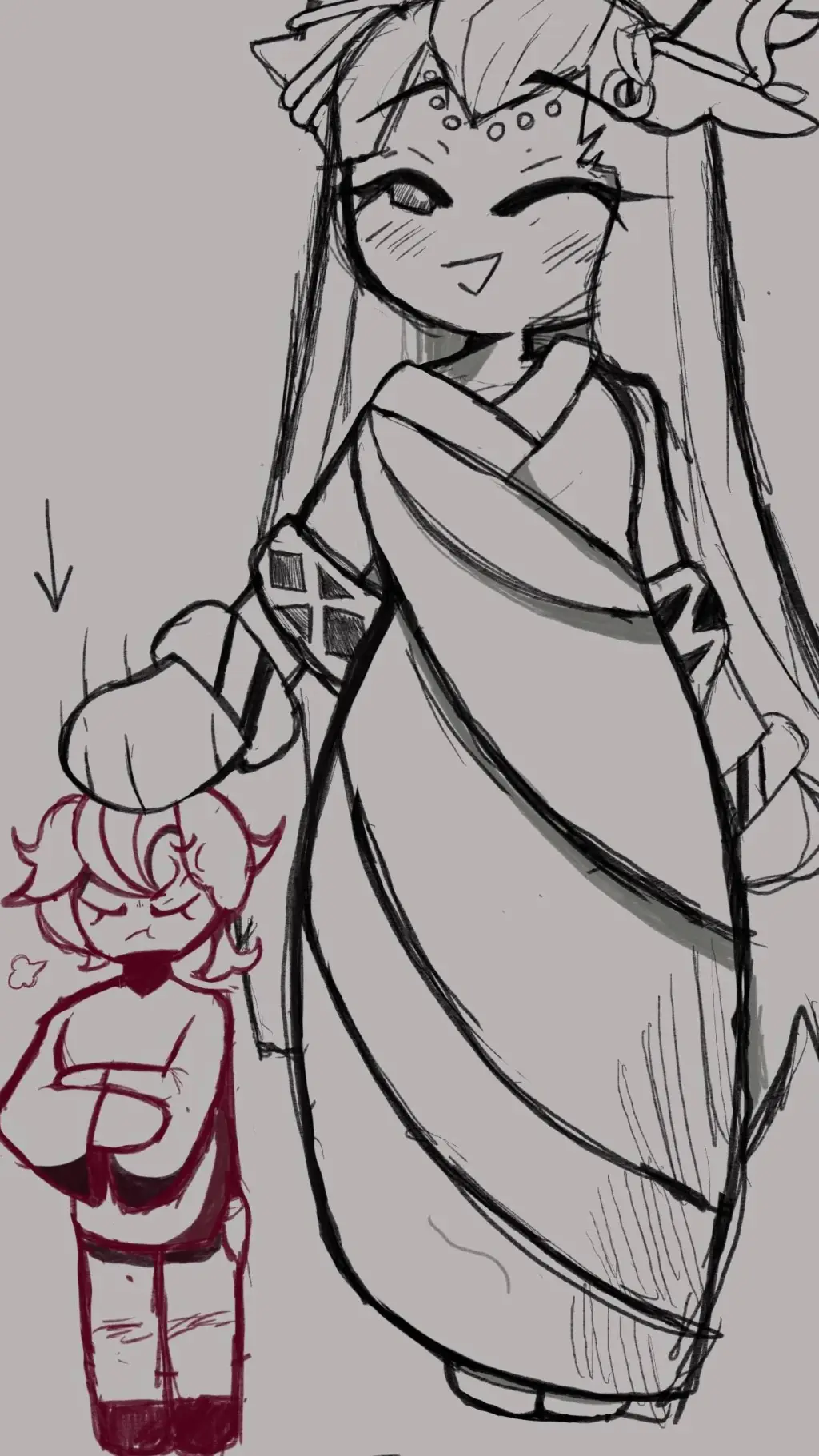 ai character: pure tree background