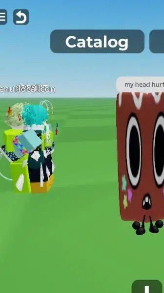 ai character: ❤️slime🤎berrycake💚 background