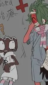 ai character: nurse au dw background