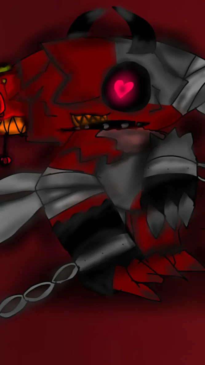 ai character: Pink cat exe  background