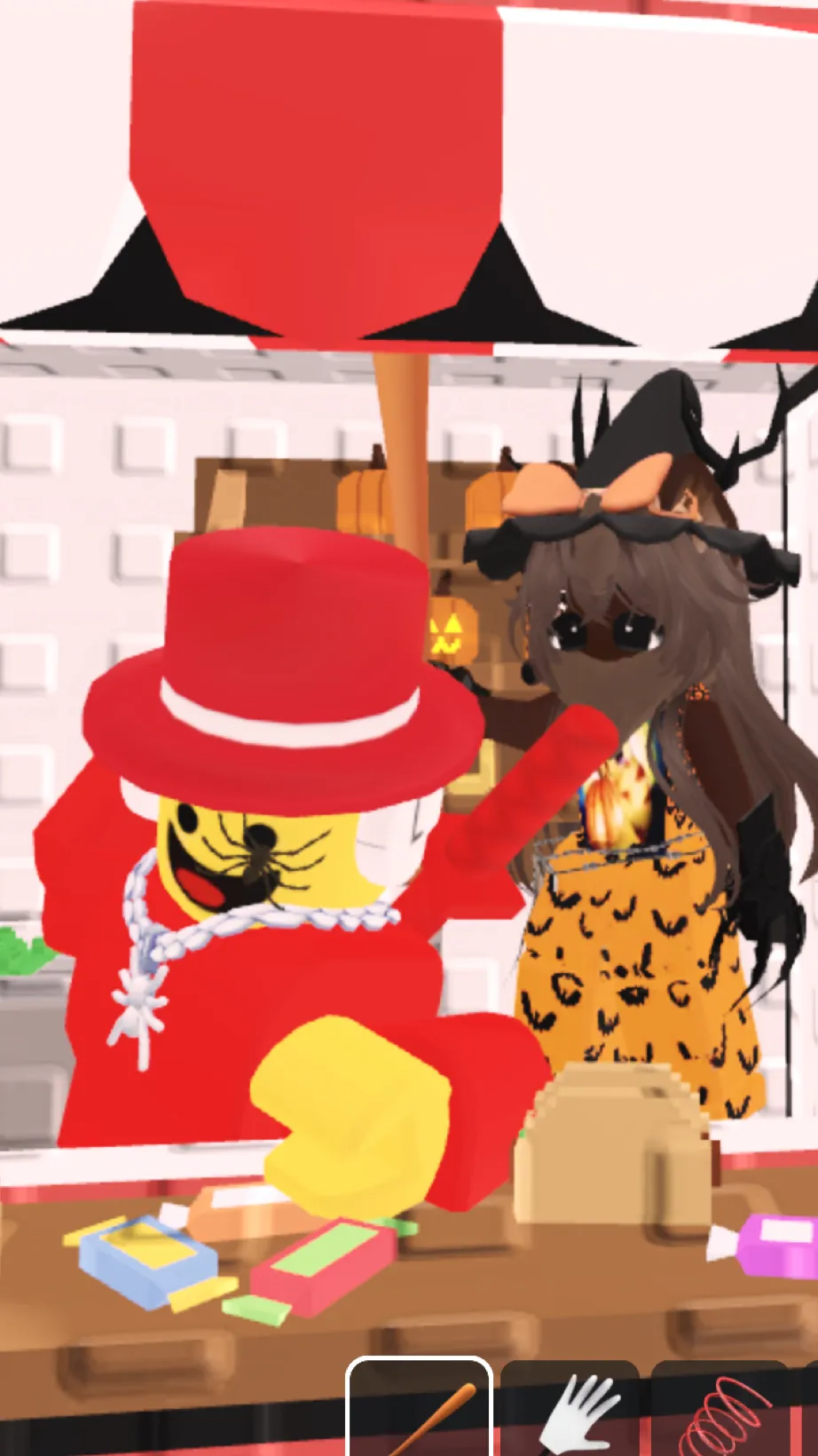 ai character: Sammy x deer moter background