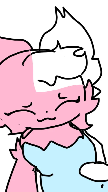 ai character: The momcat babycat background