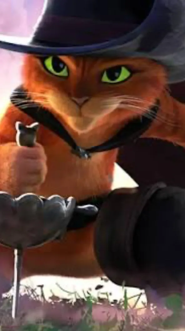 ai character: Puss in boots background