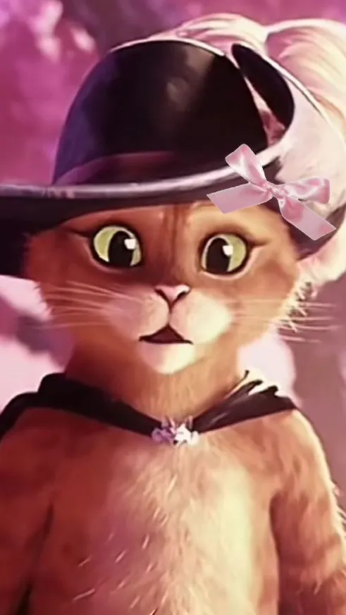 ai character: Puss in boots <3 background