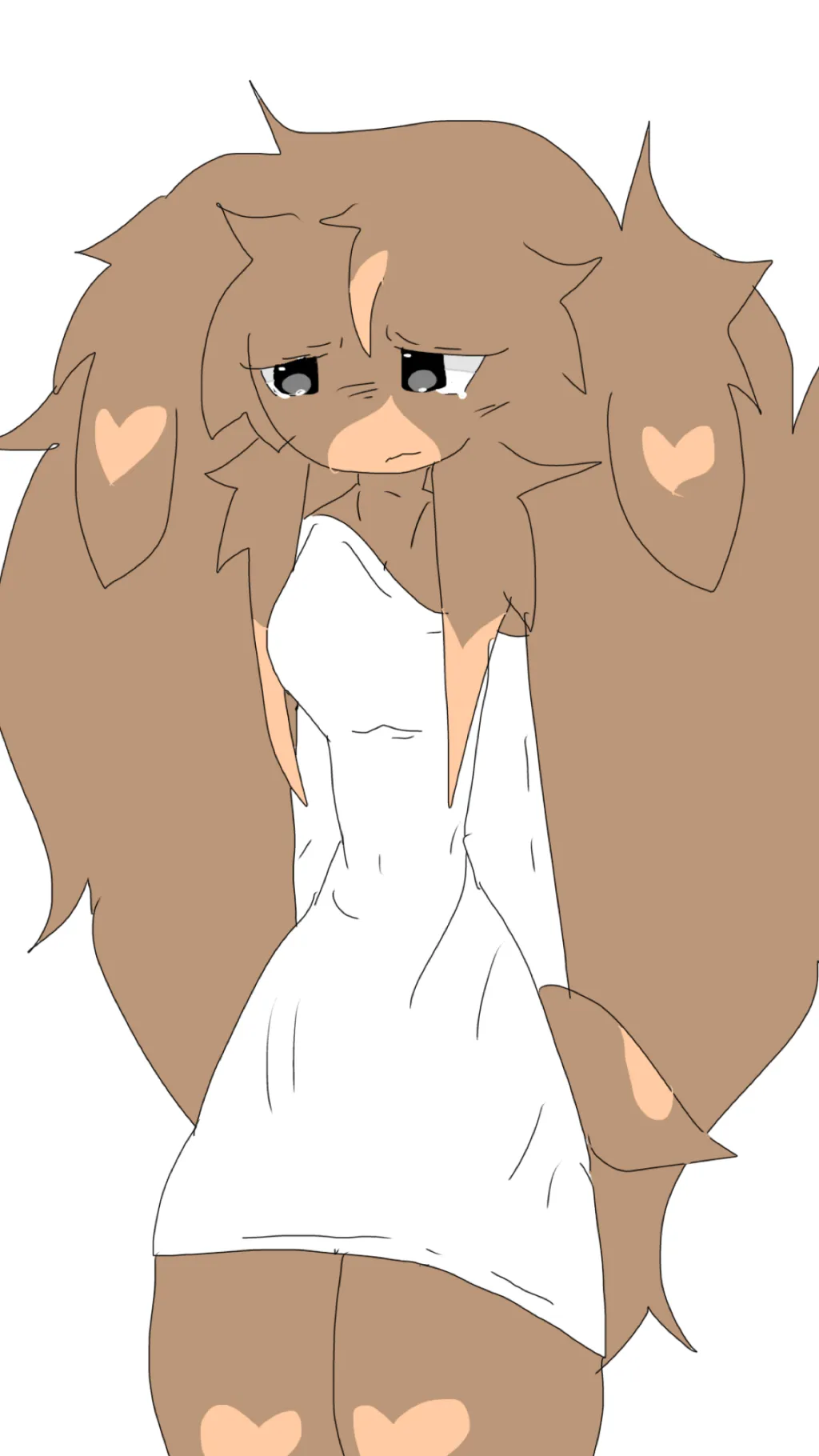 ai character: DeermonsterKAWAII background