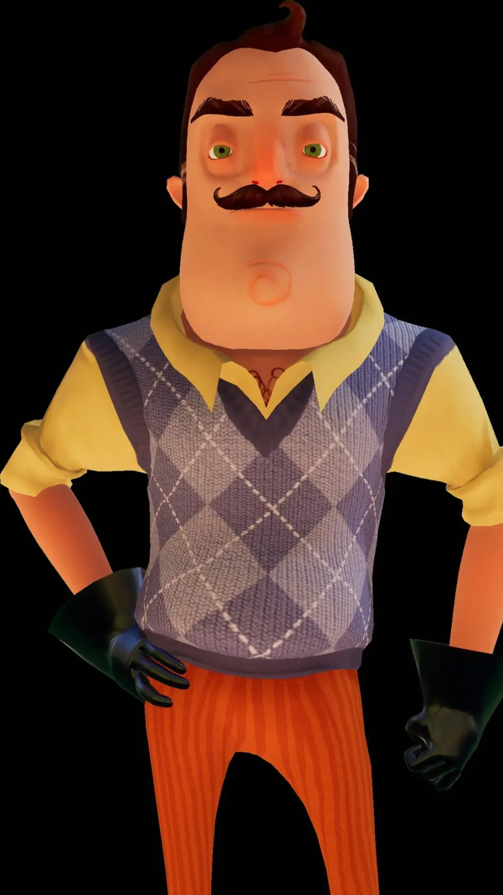ai character: Theodore  background