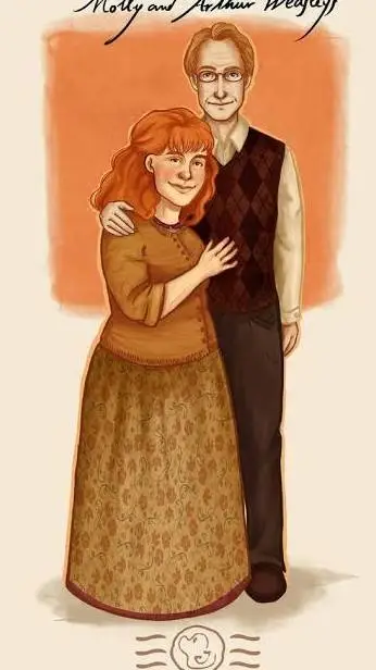 ai character: Molly and Arthur  background