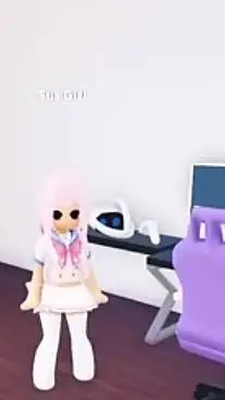 ai character: Sus girl background