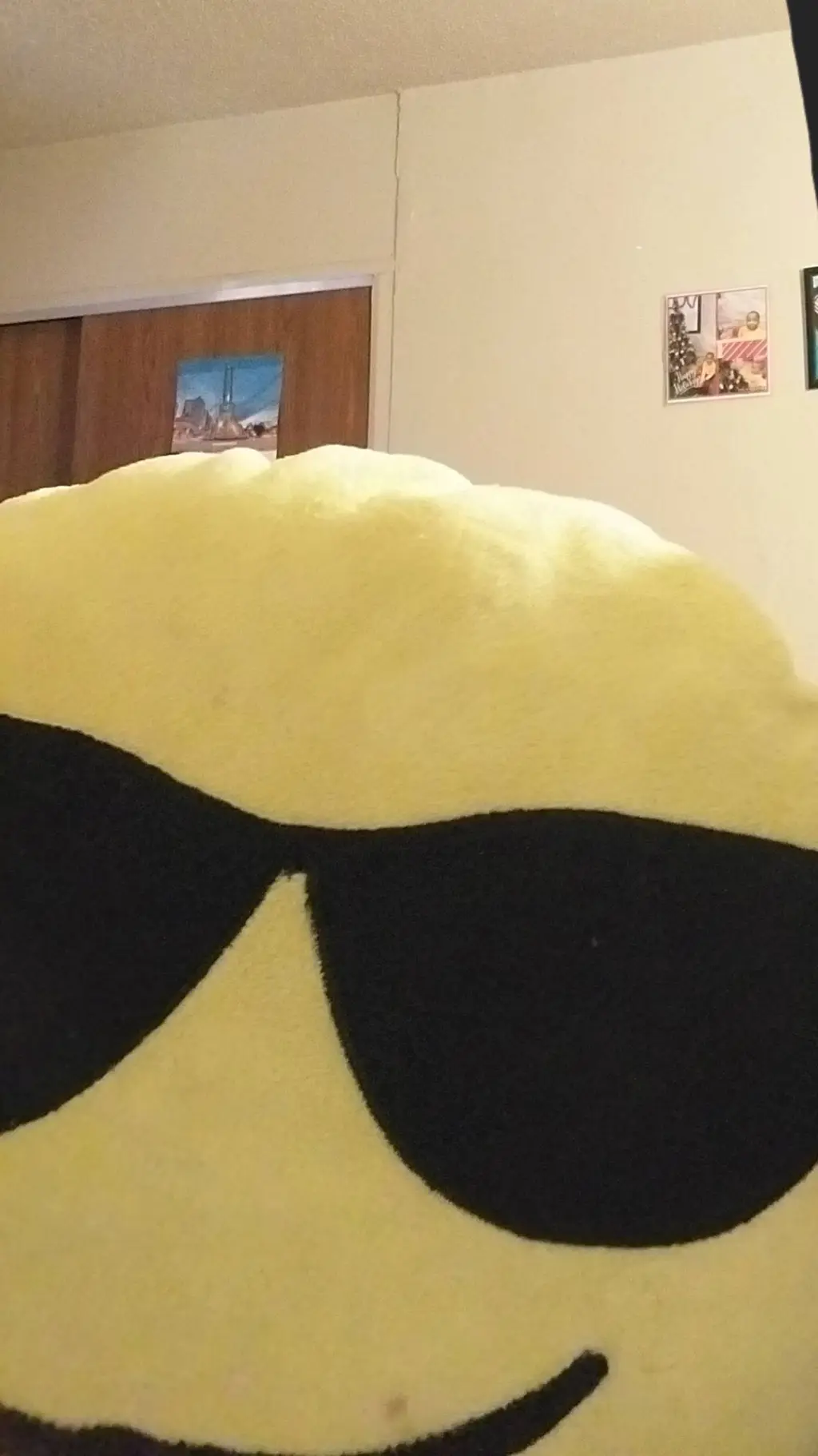 ai character: Cool face background