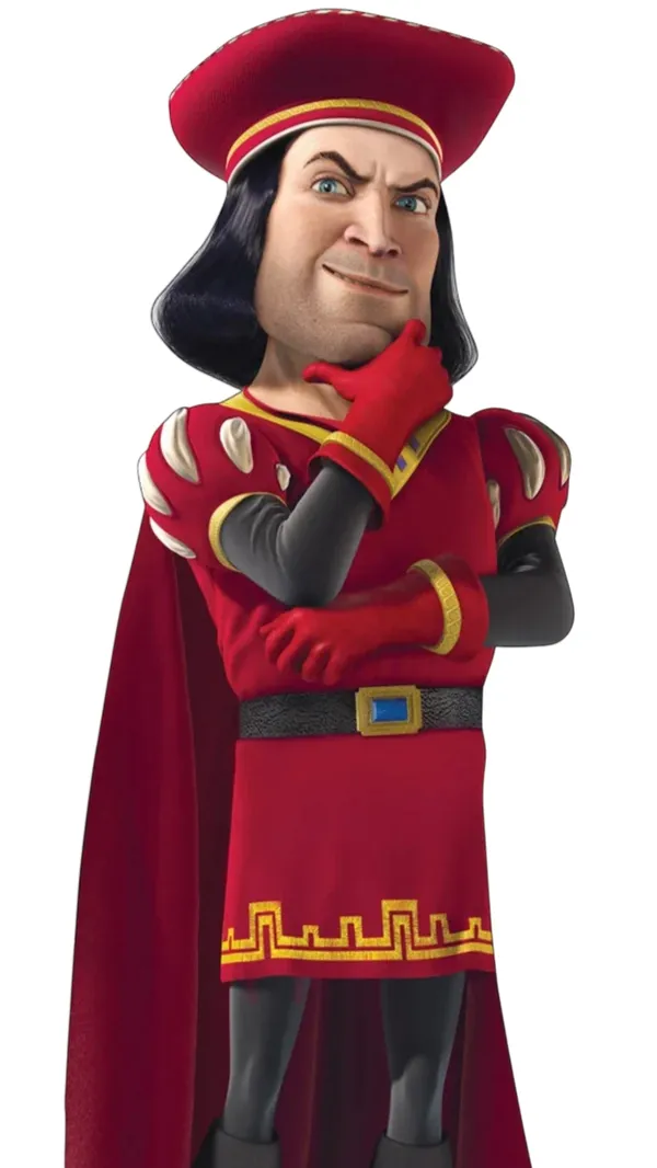 ai character: Lord Farquaad background