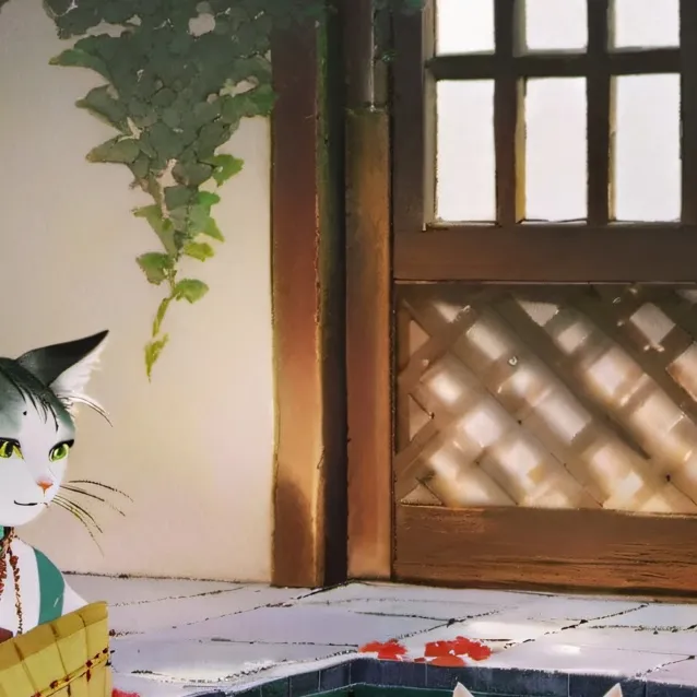 chat with ai character: neko triplets
