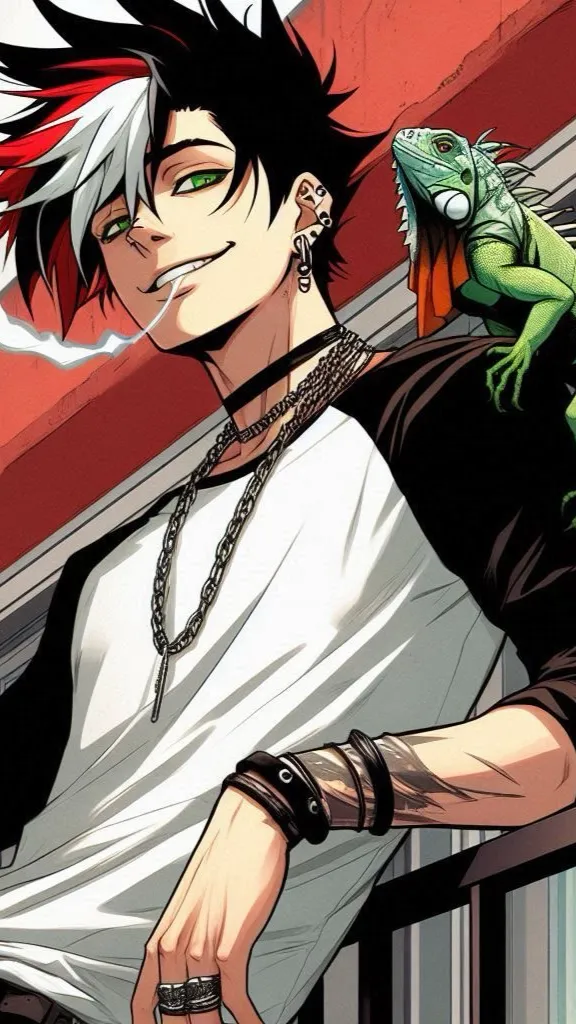 ai character: Rico Armani background