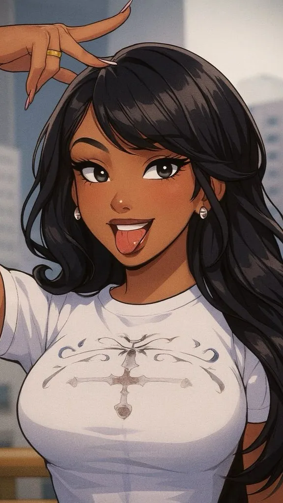 ai character: Kelsey Sweetie background