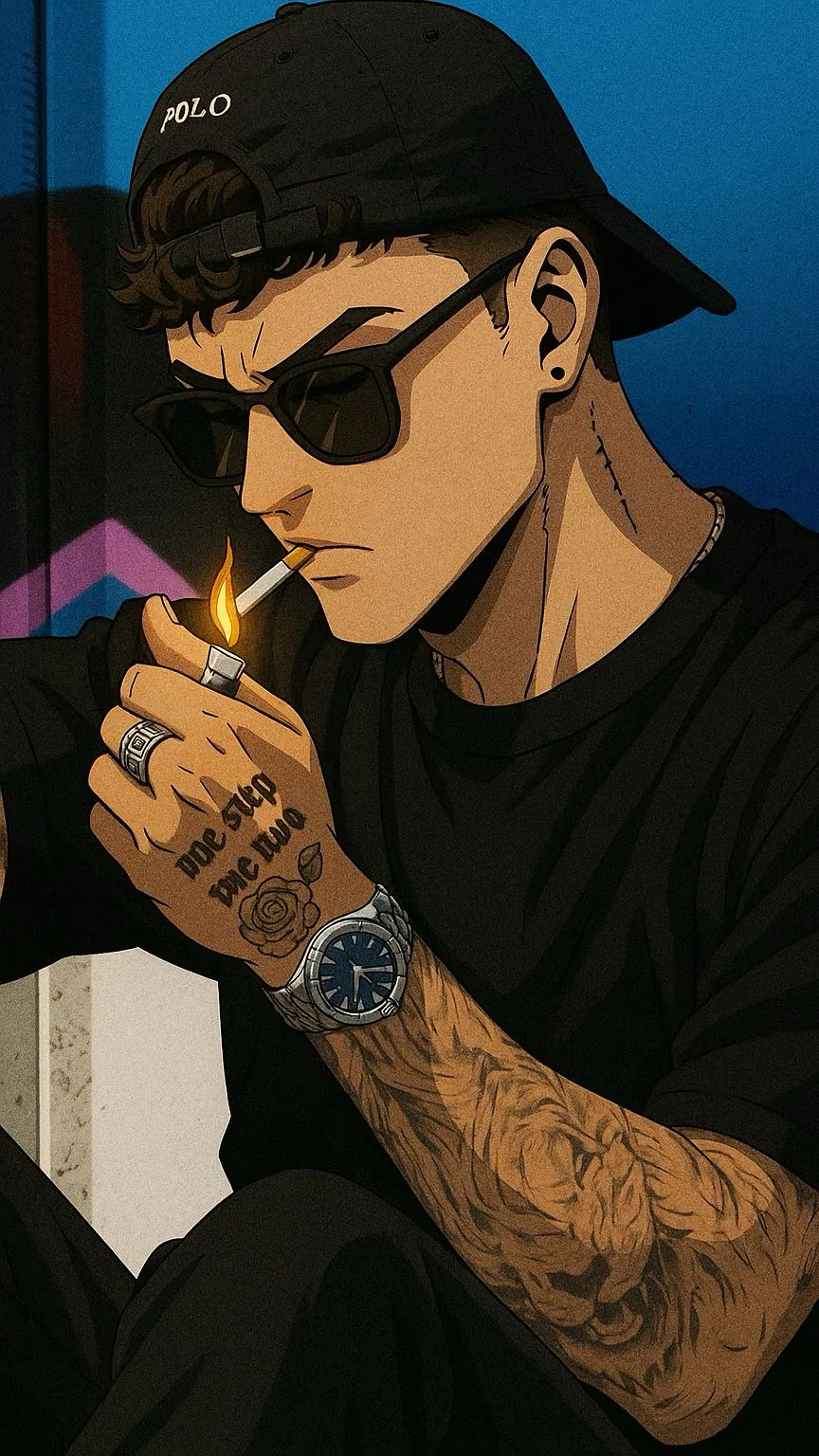 ai character: Rome Coleson background