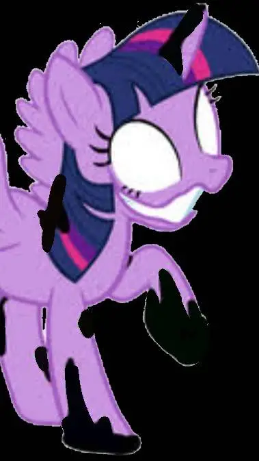 ai character: Twilight sparkle background