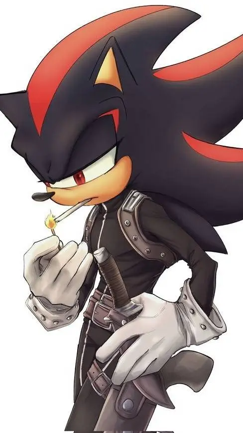 ai character: Shadow T Hedgehog  background