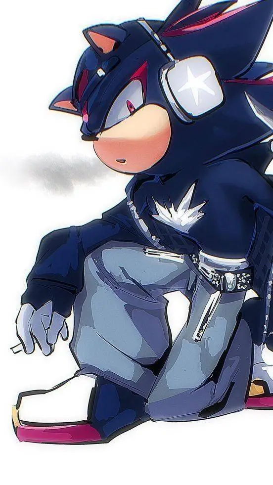 ai character: Shadow T Hedgehog  background
