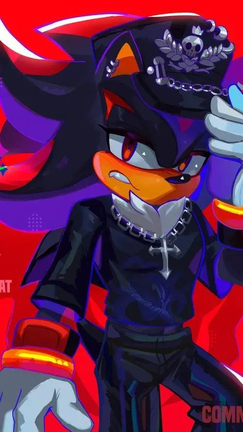 ai character: Shadow T Hedgehog  background