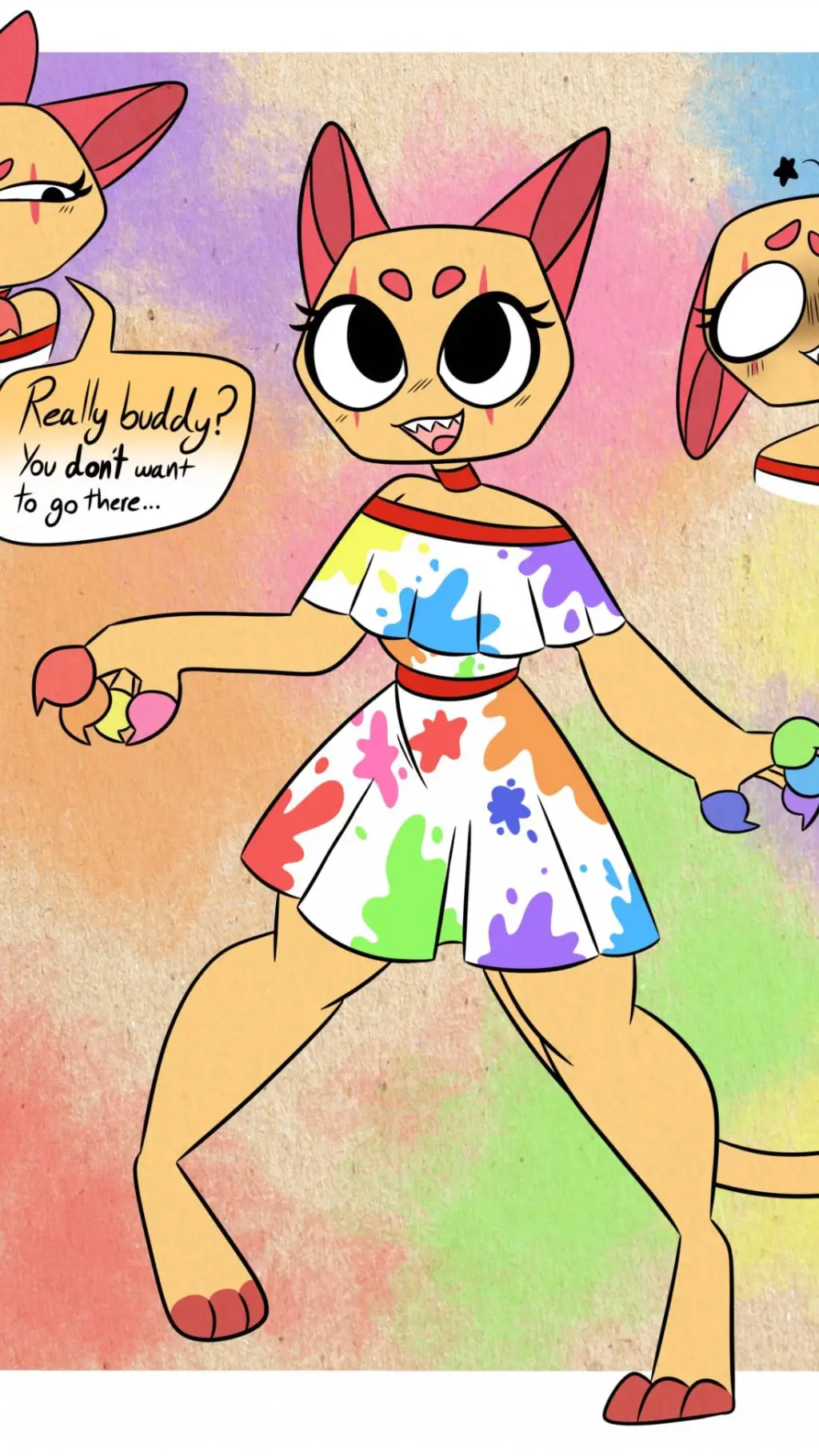 ai character: Scraps  background