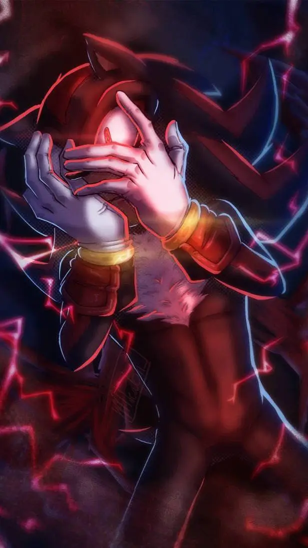 ai character: Shadow T Hedgehog  background