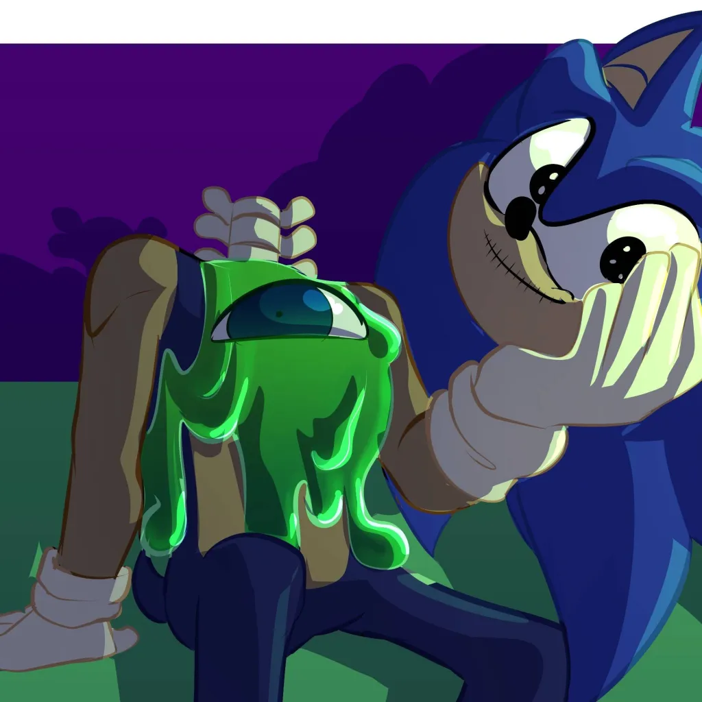 chat with ai character: headless Sonic 