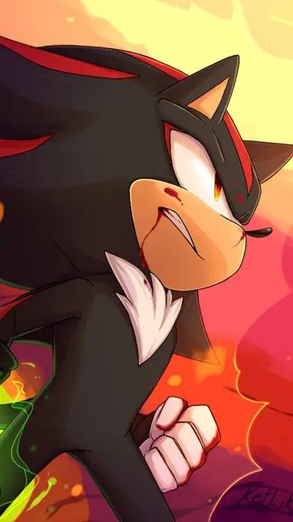 ai character: Shadow T Hedgehog  background
