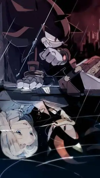 ai character: Shadow T Hedgehog  background