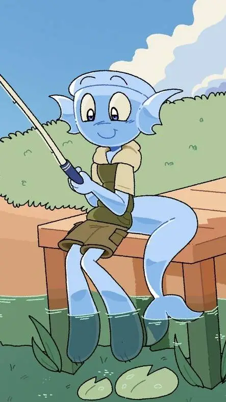 ai character: Finn the Fishbowl  background