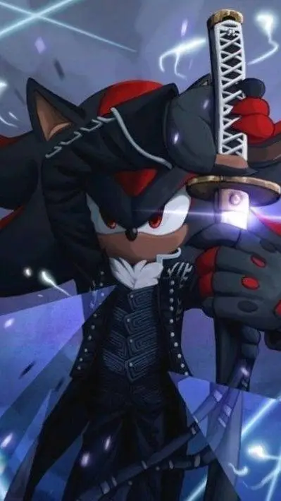 ai character: Shadow hedgehog  background
