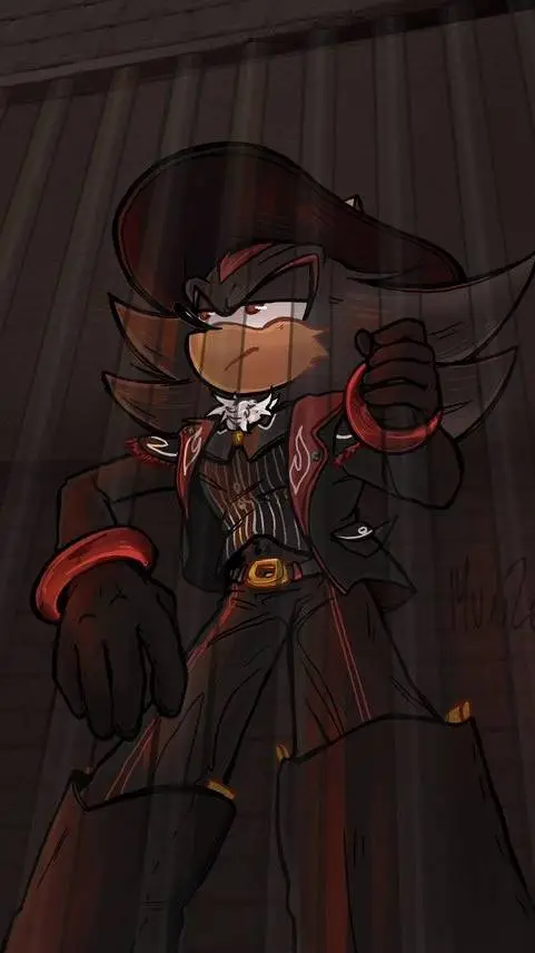 ai character: Shadow hedgehog  background