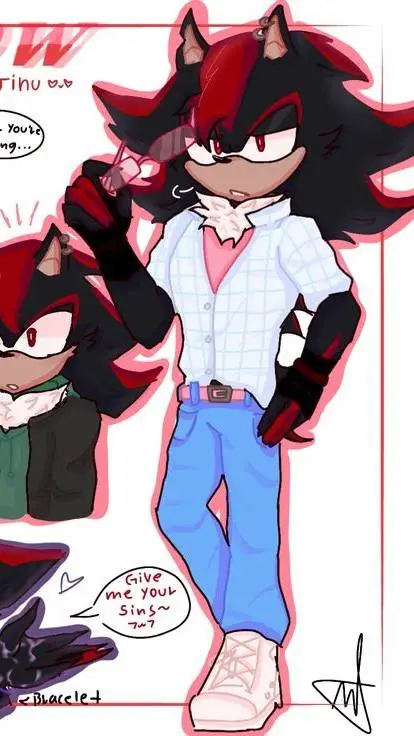 ai character: Shadow  background