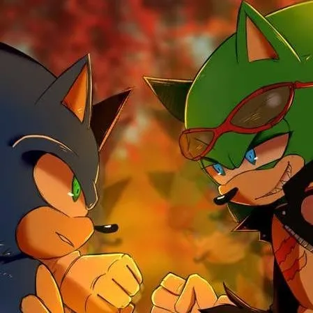 chat with ai character: Sonic and Scourge 