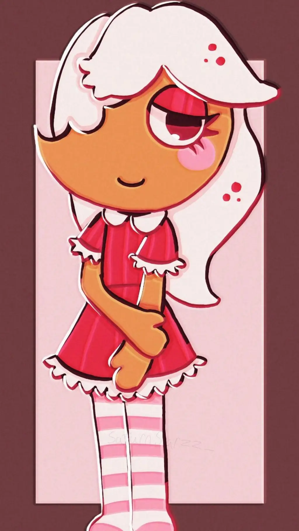 ai character: Ginger  background