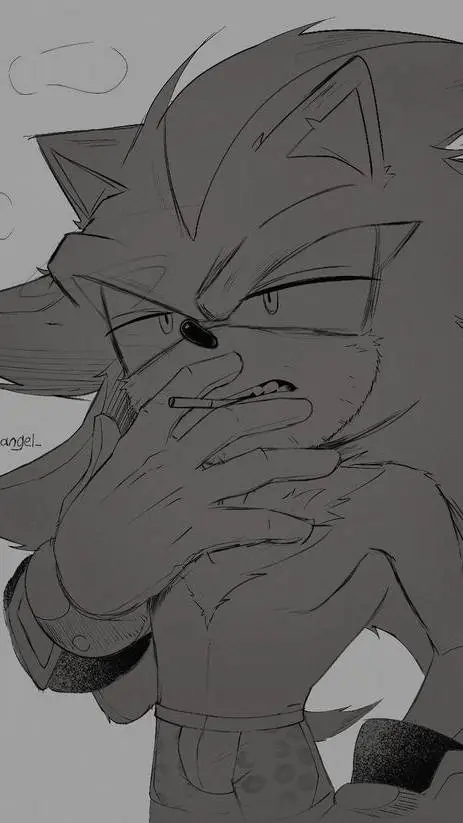 ai character: Shadow  background