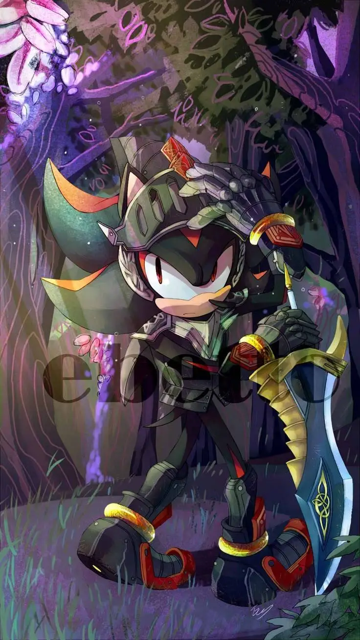 ai character: Shadow  background